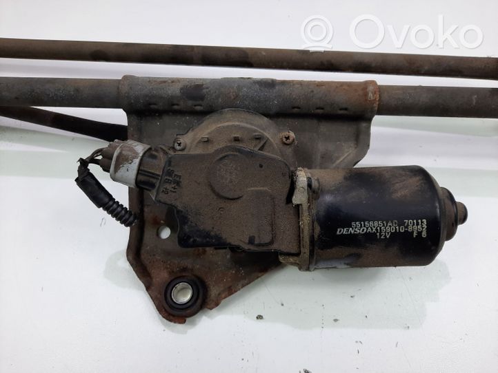 Jeep Commander Front wiper linkage and motor 55156851AD