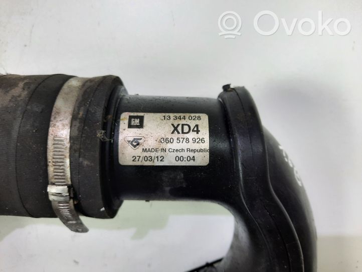 Opel Astra J Tubo di aspirazione dell’aria 13344028