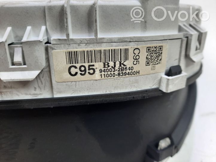 Hyundai Santa Fe Tachimetro (quadro strumenti) 940032B640