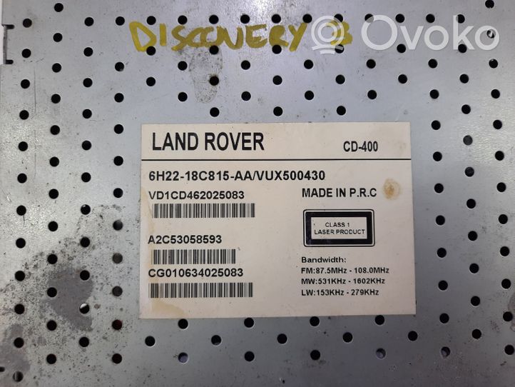 Land Rover Discovery 3 - LR3 Unità principale autoradio/CD/DVD/GPS VUX500430