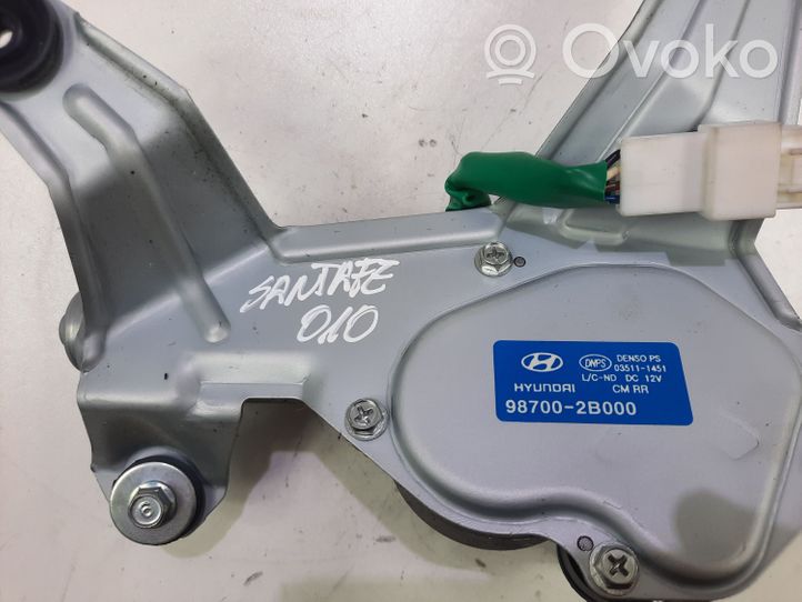 Hyundai Santa Fe Moteur d'essuie-glace arrière 987002B000