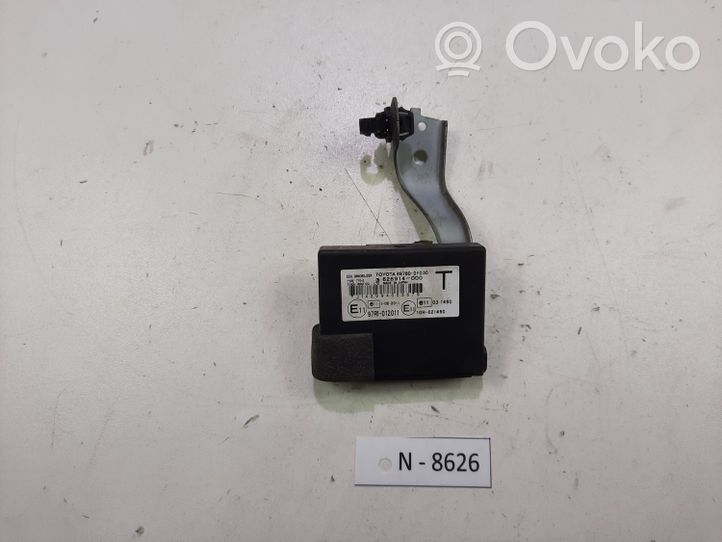 Toyota Verso Ajonestolaitteen ohjainlaite/moduuli 89780F030