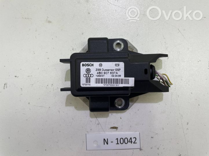 Audi A6 S6 C5 4B Sensore di imbardata accelerazione ESP 4B0907637A