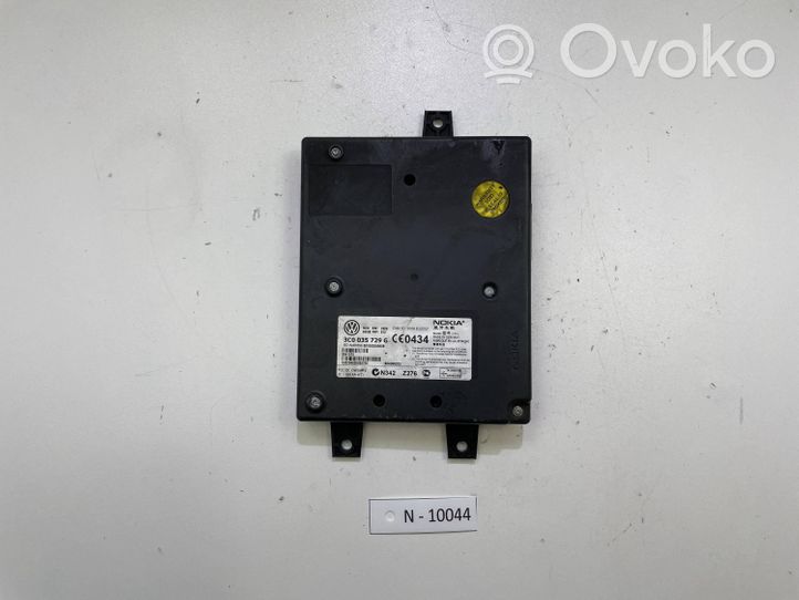 Volkswagen PASSAT B6 Moduł / Sterownik Bluetooth 3C0035729G