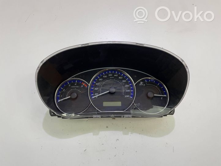 Subaru Impreza III Compteur de vitesse tableau de bord 05070511337