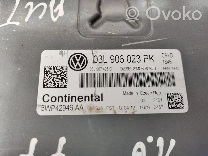 Volkswagen Caddy Centralina/modulo del motore 03L906023PK