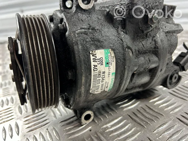 Volkswagen PASSAT B6 Air conditioning (A/C) compressor (pump) 1k0820859f