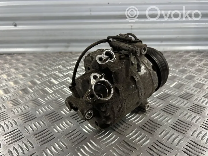 BMW 3 E90 E91 Ilmastointilaitteen kompressorin pumppu (A/C) 6987862