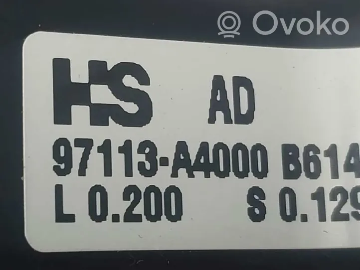 Hyundai i30 Pečiuko ventiliatorius/ putikas 97113A4000