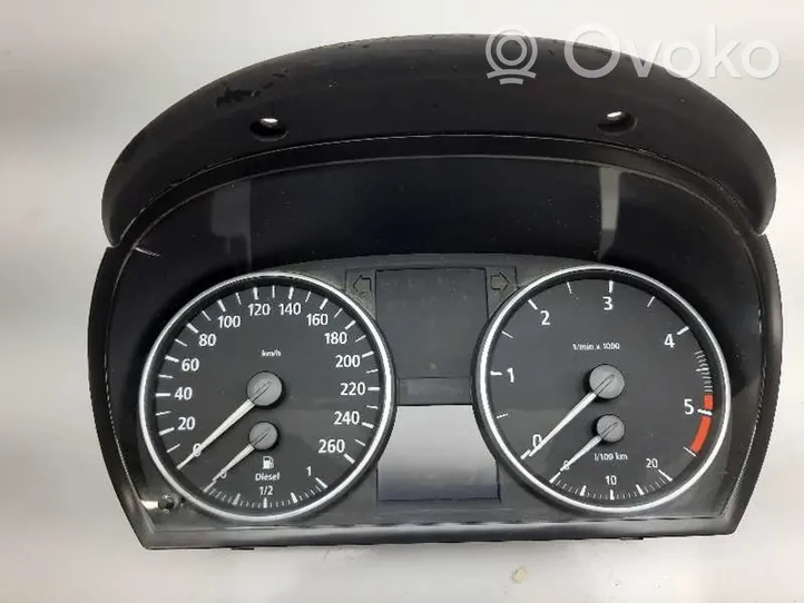 BMW 3 E90 E91 Tachimetro (quadro strumenti) 102535062