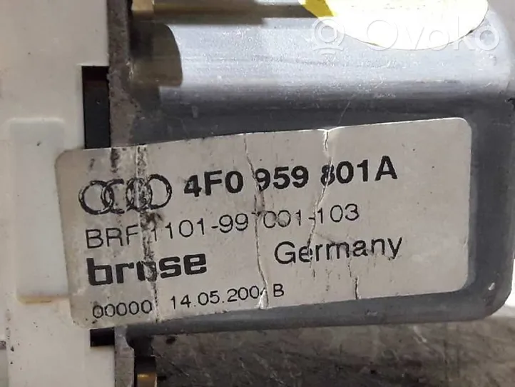 Audi A6 S6 C6 4F Elektriskā loga pacelšanas mehānisma komplekts 4F0959801A