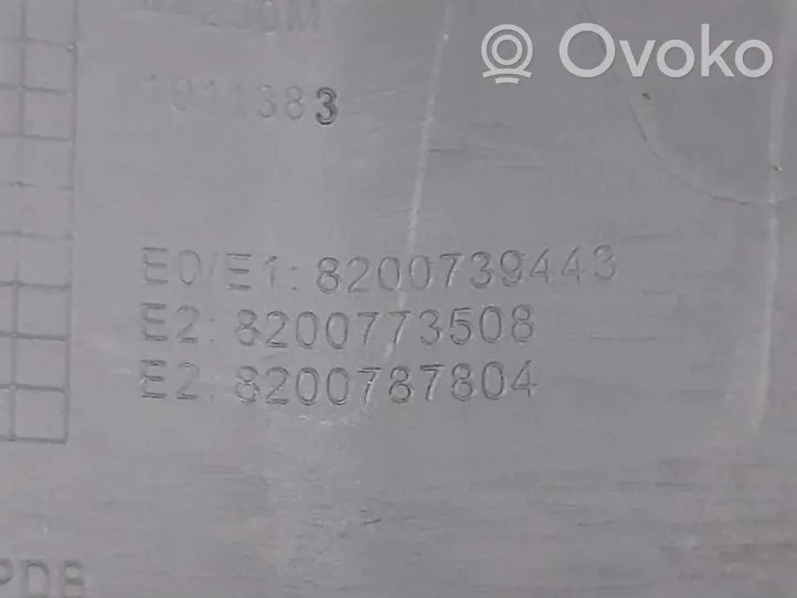 Dacia Duster Kojelaudan keskiosan tuuletussuuttimen ritilä 8200739443