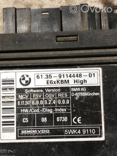 BMW 5 E60 E61 Muut ohjainlaitteet/moduulit 690324000