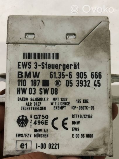 BMW 7 E38 Immobilizer control unit/module 61356905666