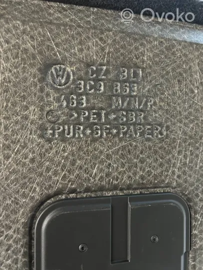 Volkswagen PASSAT B6 Doublure de coffre arrière, tapis de sol 3C9863463