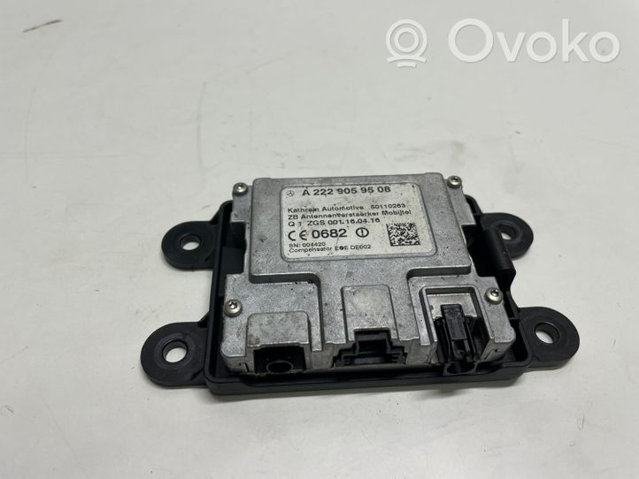 Mercedes-Benz S W222 Module unité de contrôle d'antenne A2229059508