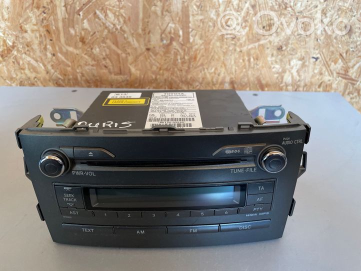 Toyota Auris 150 Panel / Radioodtwarzacz CD/DVD/GPS 8612002520