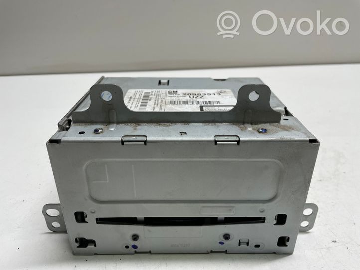 Opel Astra J Unité principale radio / CD / DVD / GPS 20983513