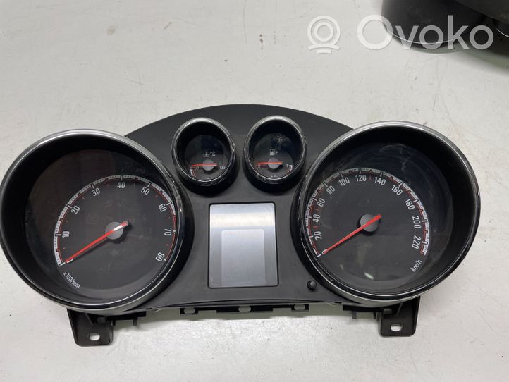 Opel Meriva B Compteur de vitesse tableau de bord 13349517