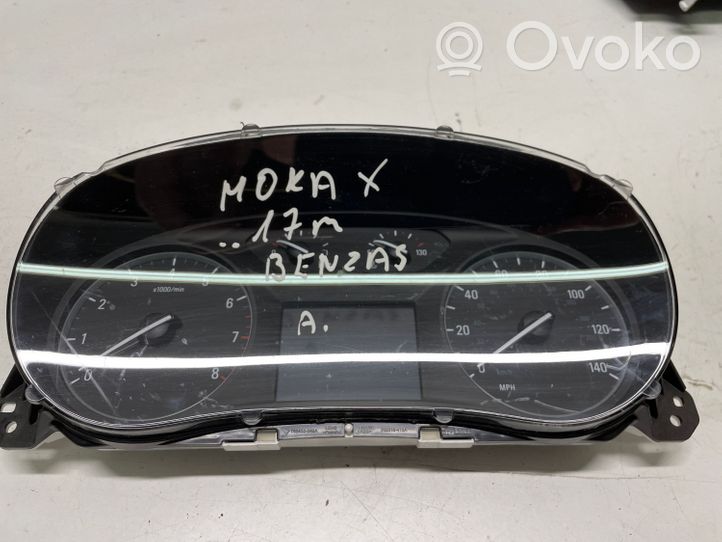 Opel Mokka X Compteur de vitesse tableau de bord 42483698