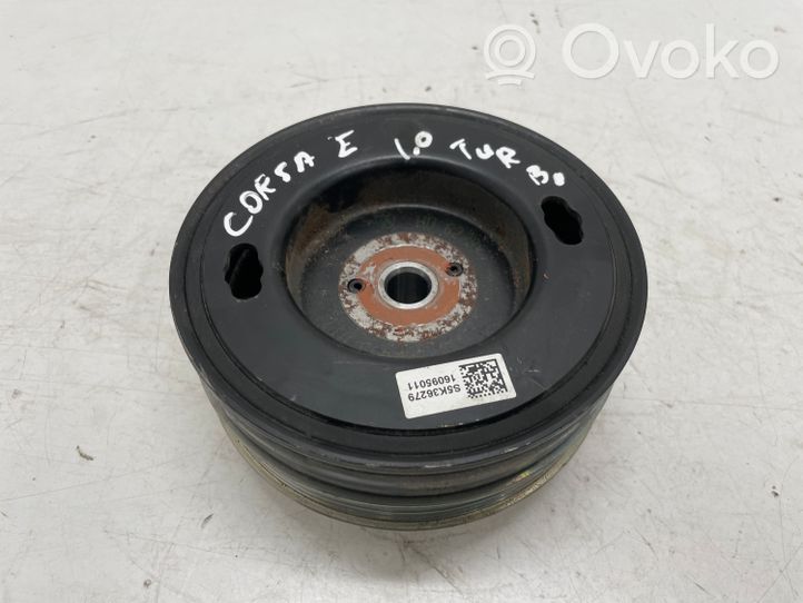 Opel Corsa E Crankshaft pulley 55495011