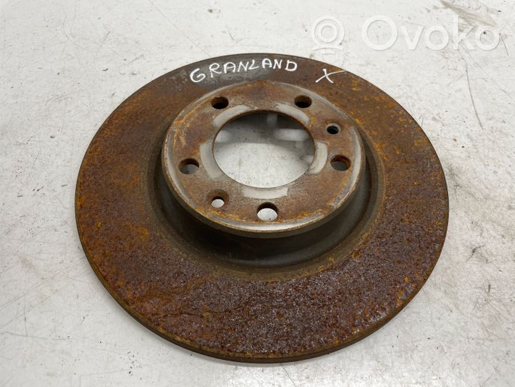 Opel Grandland X Rear brake disc 