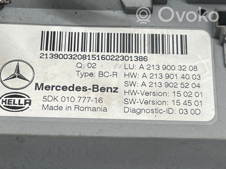 Mercedes-Benz E W213 Inne komputery / moduły / sterowniki A2139003208