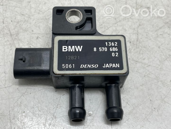 BMW 5 G30 G31 Sensore di pressione dei gas di scarico 8570686