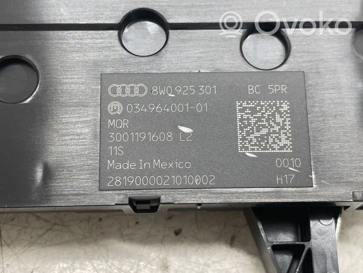 Audi A4 S4 B9 ESP (stability program) switch 8W0925301