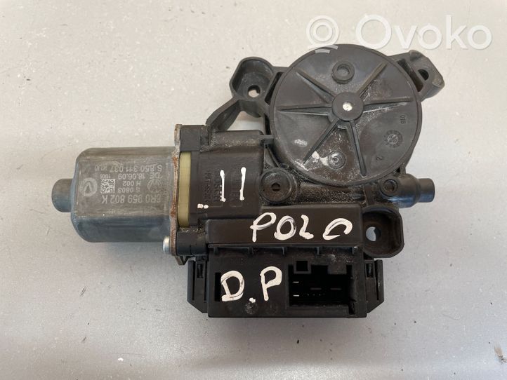 Volkswagen Polo V 6R Motorino alzacristalli della portiera anteriore 6R0959802K