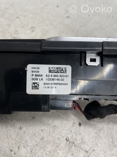 BMW 5 G30 G31 Interruttore del sensore di parcheggio (PDC) 6993920