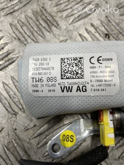 Audi Q2 - Poduszka powietrzna Airbag fotela 81A880241D