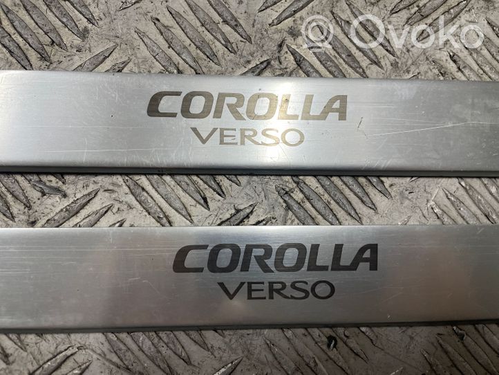 Toyota Corolla Verso E121 sill trim set (inner) 