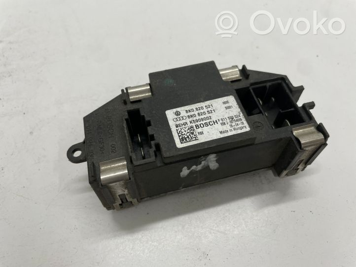 Audi A4 S4 B8 8K Salono pečiuko ventiliatoriaus rėlė 8K0820521