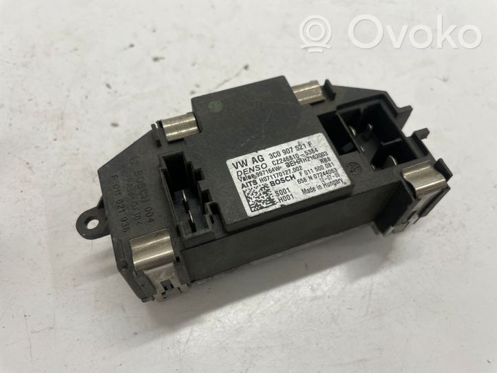 Audi A4 S4 B8 8K Lämpöpuhaltimen tuulettimen rele 3C0907521F