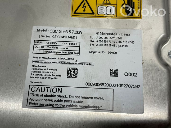 Mercedes-Benz A W177 Batteria di veicolo ibrido/elettrico A0009006520