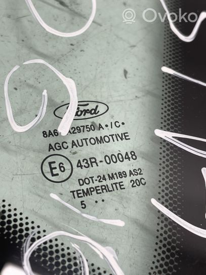 Ford Fiesta Aizmugurējais virsbūves sānu stikls 8A61A29750A