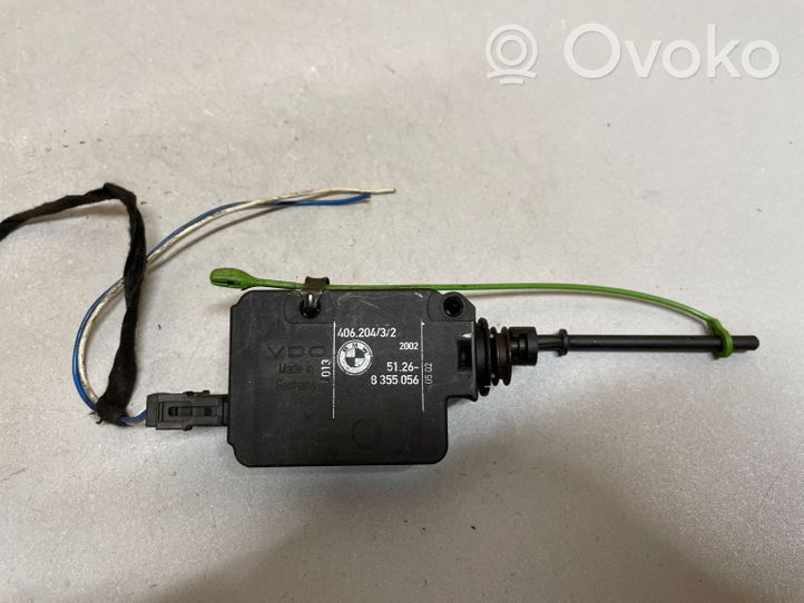 BMW X5 E53 Verrouillage du bouchon du réservoir de carburant 8355056