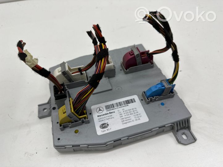 Mercedes-Benz S W222 SAM control unit A2229008604