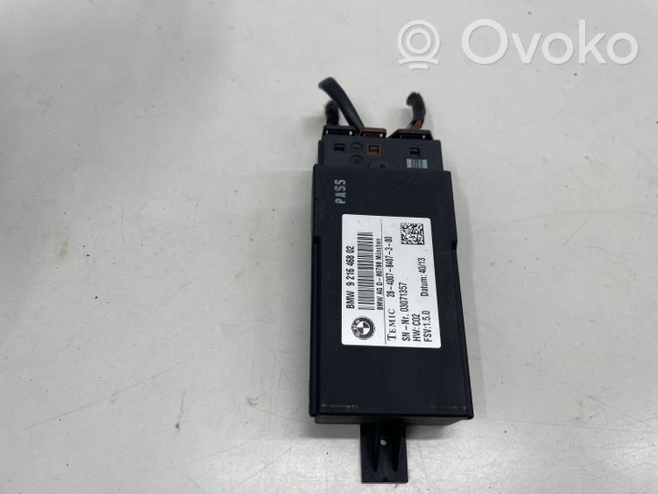 BMW 3 F30 F35 F31 Modulo di controllo sedile 921646802