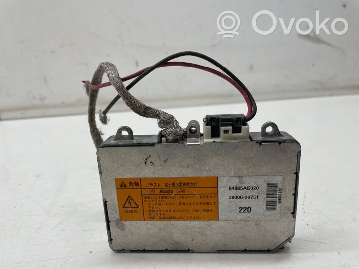 Subaru Outback Modulo di zavorra faro Xenon 3900020751