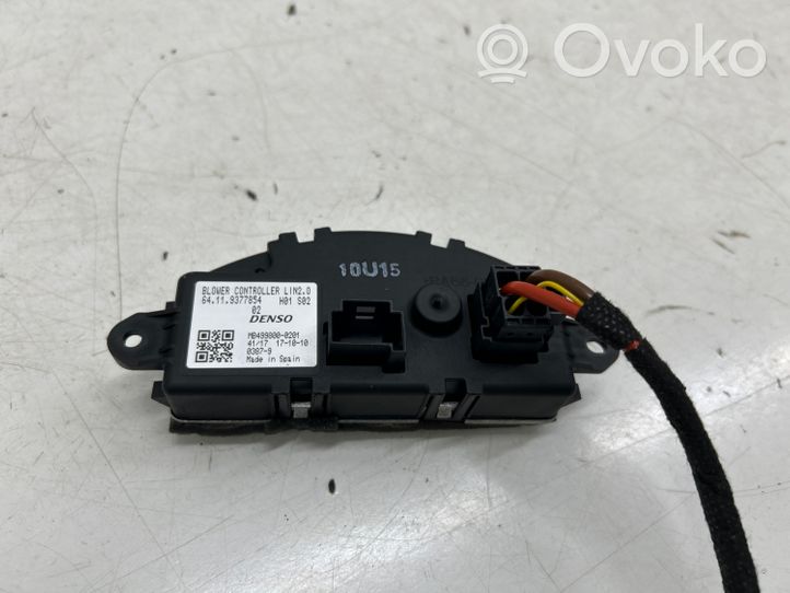 BMW X1 F48 F49 Salona mazā radiatora ventilatora relejs 9377854