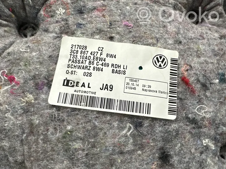 Volkswagen PASSAT CC Panneau, garniture de coffre latérale 3C8867427F