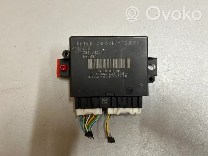 Nissan Qashqai J12 Unité de commande, module PDC aide au stationnement 284L03224R