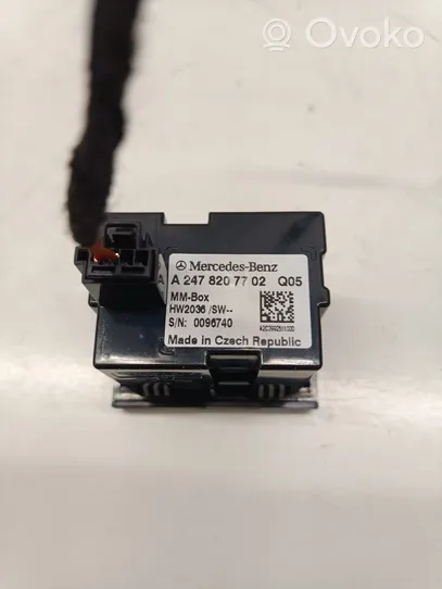 Mercedes-Benz GLA H247 Connettore plug in USB A2478207702