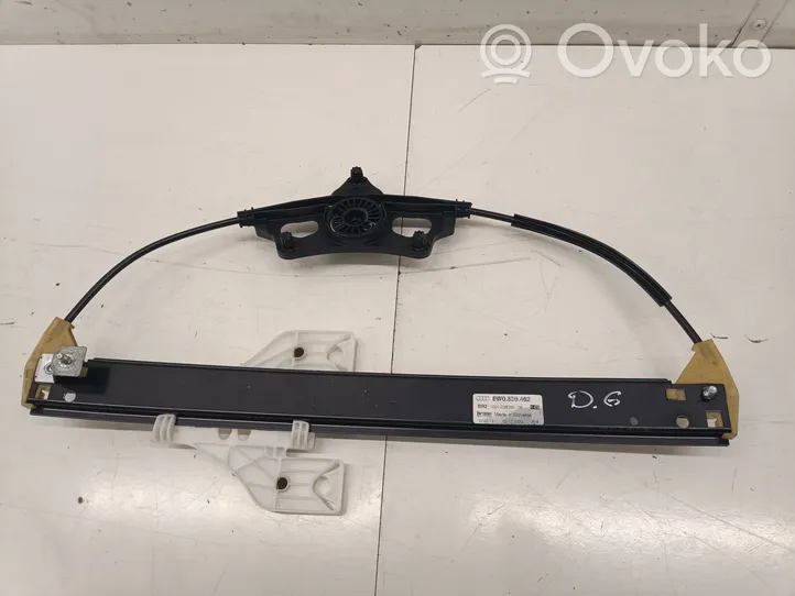 Audi A4 S4 B9 8W Aizmugurē elektriskais loga pacelšanas mehānisms bez motoriņa 8W0839462