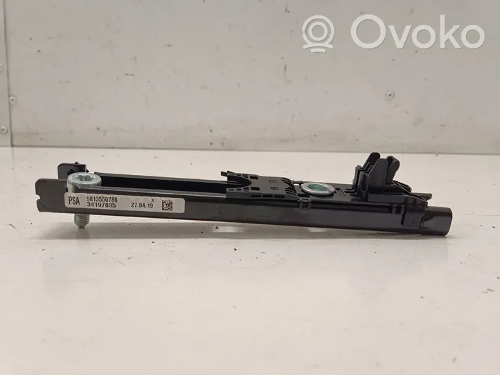 Opel Grandland X Seat belt adjustment rail 9813550780