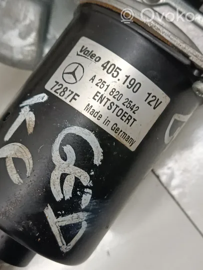 Mercedes-Benz R W251 Wischergestänge Wischermotor vorne A2518202542