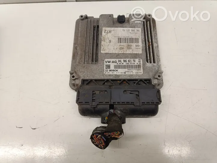 Audi A6 S6 C7 4G Centralina/modulo del motore 04L906021FQ