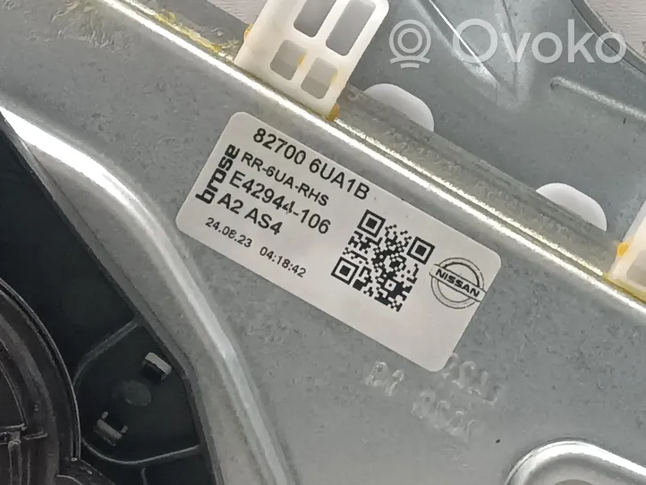 Nissan Qashqai J12 Elektryczny podnośnik szyby drzwi tylnych 827506UA1B